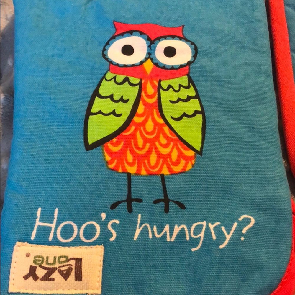 Lazy One Oven Mitt and Pot Holder combo